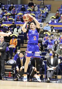 福澤が３P5本で17得点　茨城ロボッツ5連勝で20勝到達