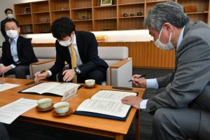 小山市がブレックスと包括協定　青少年育成など連携