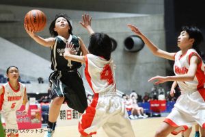 [全国ミニバス]山梨・敷島南スポーツ少年団が終始主導権を握り、奈良・富雄北クラブを下す
