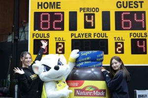 初Ｂリーグ観戦の元乃木坂46中田花奈「バスケは麻雀と似ている要素がある！」