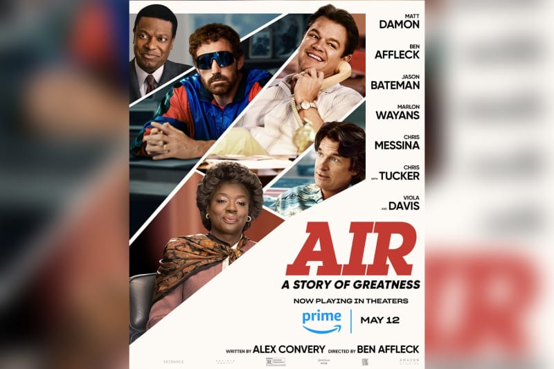 映画『AIR/エア』が本日5/12からAmazonプライム・ビデオで配信開始