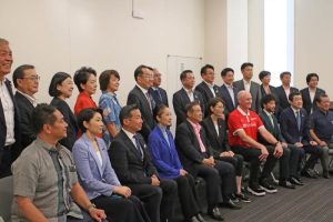 バスケ議連がW杯激励会を開催、ホーバスHCや三屋会長が激励に謝辞