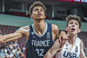 “ドラ1濃厚”219cmウェンバヤマの指名後初プレーはサクラメントのサマーリーグか!?