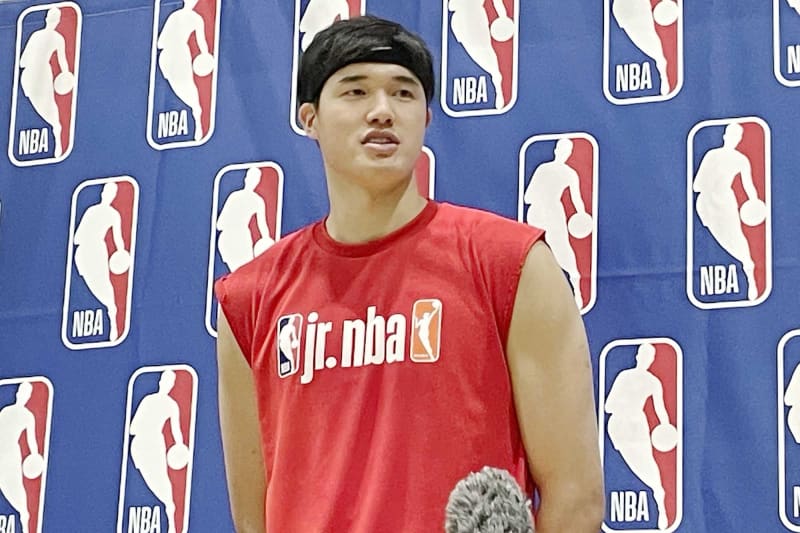 渡邊雄太がJr.NBAクリニックin JAPANに参加「シュートが入らなくても練習し続けることが大事です」