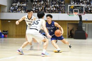 美来工科が2回戦進出、高さで勝る駒澤大附苫小牧に対してディフェンスから流れを作る【北海道インターハイ2023】