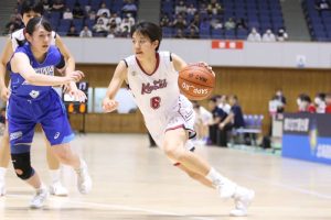 大阪薫英女学院が3年連続4強入り ブロック大会女王対決を制す【北海道インターハイ2023】