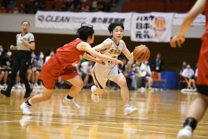 [全中2023] 京都精華学園が決勝進出！ 高さを生かして郡山市立郡山三を退ける