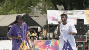 馬瓜エブリン、ステファニー姉妹が企画・運営する３人制バスケットボール大会が名古屋・栄で開催