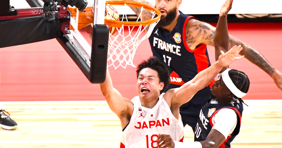 バスケ日本代表ジョシュ・ホーキンソン選手Tシャツ　Lサイズ