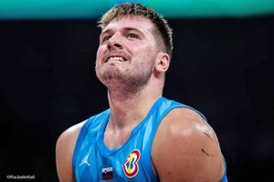 スロベニア敗退、4Q退場のドンチッチは審判の発言に不満を漏らす【Ｗ杯バスケ】