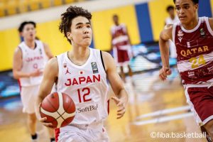 「FIBA U16アジア選手権大会2023」速い展開で地元・カタールを１Ｑから圧倒！