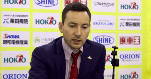 信州ブレイブウォリアーズ勝久マイケルHC、7連敗もチームを鼓舞「勝てると信じることがエナジーに変わる」