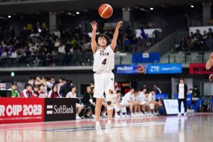 【ウインターカップ2023】最後までチームで、笑顔で──大阪桐蔭#4北條瑚奈