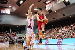 プロ初得点の千葉ジェッツ内尾聡理、盟友からのアシストに「彼がどこを見ているかほかの選手よりも分かっている」