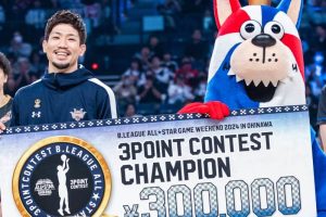 琉球・岸本隆一が3Pコンテスト優勝賞金を能登半島地震被災者へ全額寄付「少しでも誰かの助けになれたら」