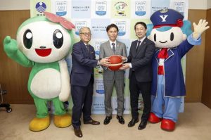 活動の第1弾は「バスケットボール・クリニック」　横浜BCと磯子区が「ホームタウン協定」