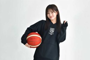 BリーグU15チャンピオンシップ応援マネージャーに小串日葵さんが就任