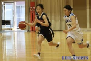 【バスケ（女子）】「慶大バスケの泥臭さを体現できた」新体制初の公式戦で勝利　６９−４８で千葉大を下す