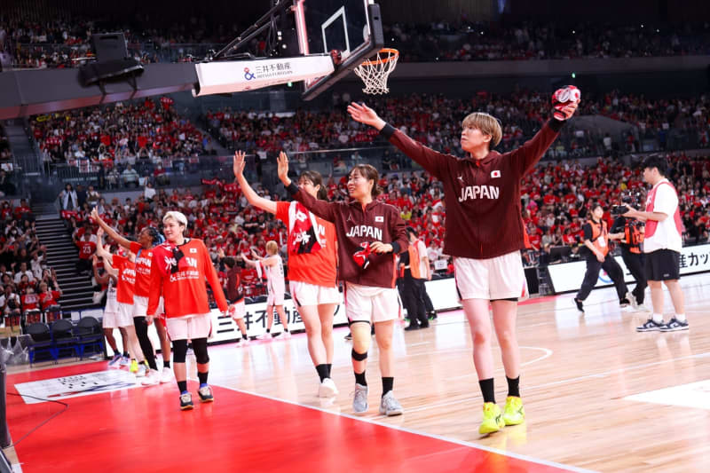 女子日本代表、五輪前6戦全勝で締めくくり、林咲希「金メダルを取って帰ってきます」