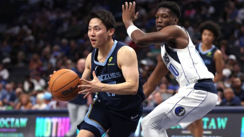 グリズリーズ河村勇輝、NBA“実戦デビュー”で5得点3アシスト！途中出場で猛アピール