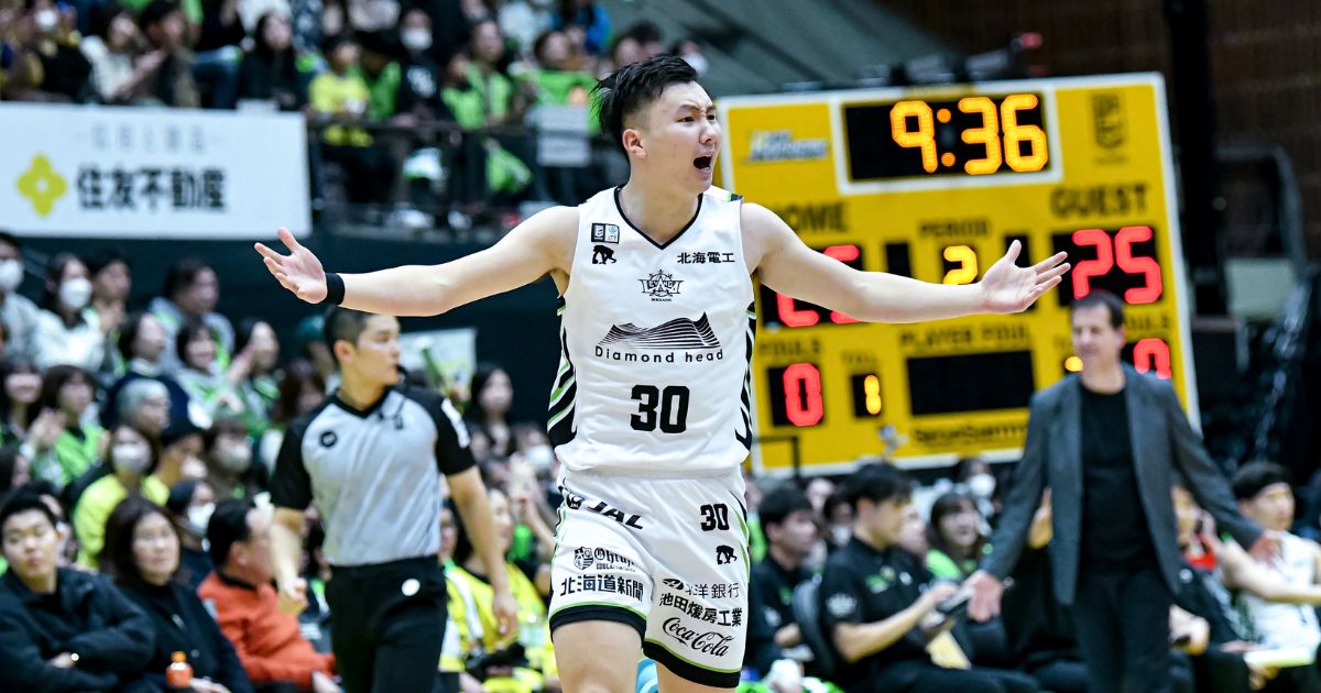 絶好調レバンガ北海道が9連勝 富永啓生が27得点と爆発も指揮官は注文「今後ステップアップするためには…」