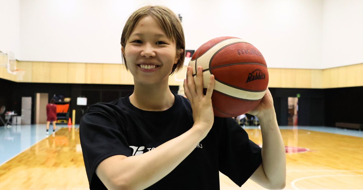 「紡織で日本一になりたい」トヨタ紡織サンシャインラビッツの東藤なな子が目指す新チームの姿とは